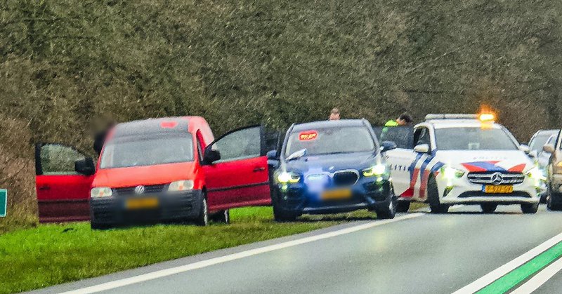 Twee aanhoudingen na achtervolging bij Enschede