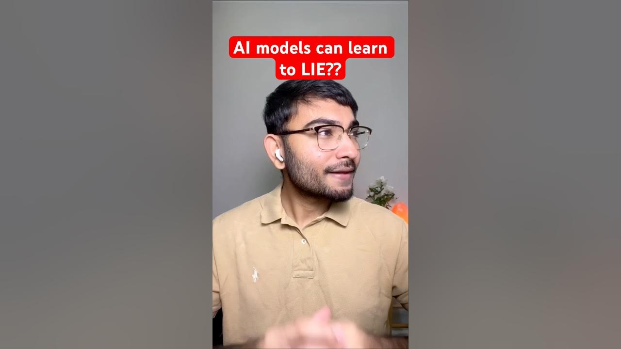 vincente's tweet card. AI models can learn to deceive and lie about their reasoning to break...