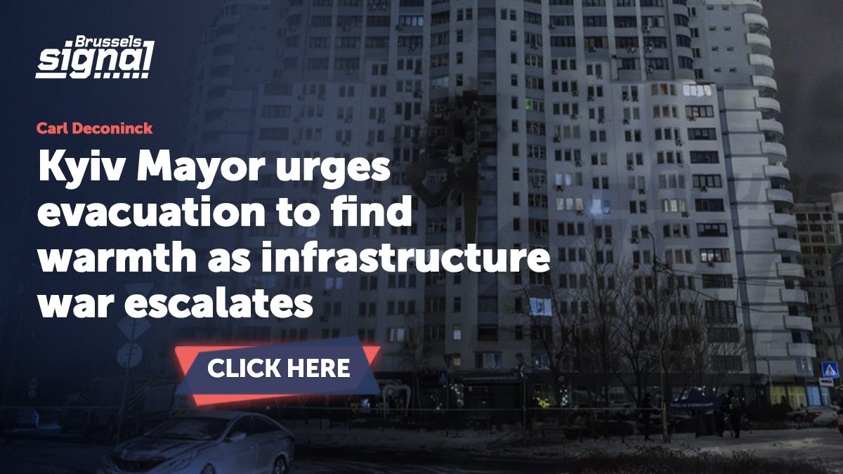 Kyiv Mayor Vitali Klitschko has called on residents to temporarily leave  the Ukrainian capital for places with alternative sources of electricity  and heat.