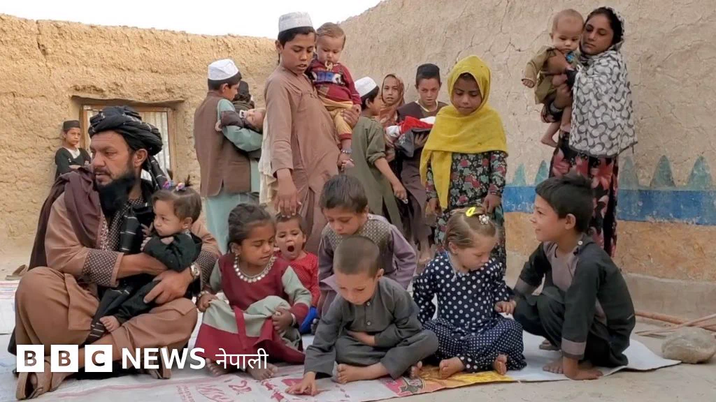 ५८ बालबच्चा भएको परिवार