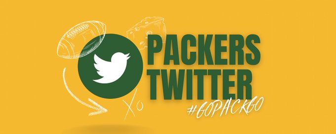 Packers Twitter 🧀 banner