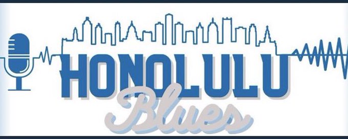 Detroit Lions/ Honolulu Blues banner