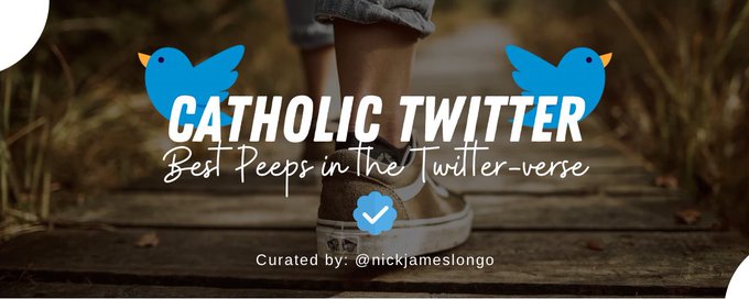 Catholic Twitter banner