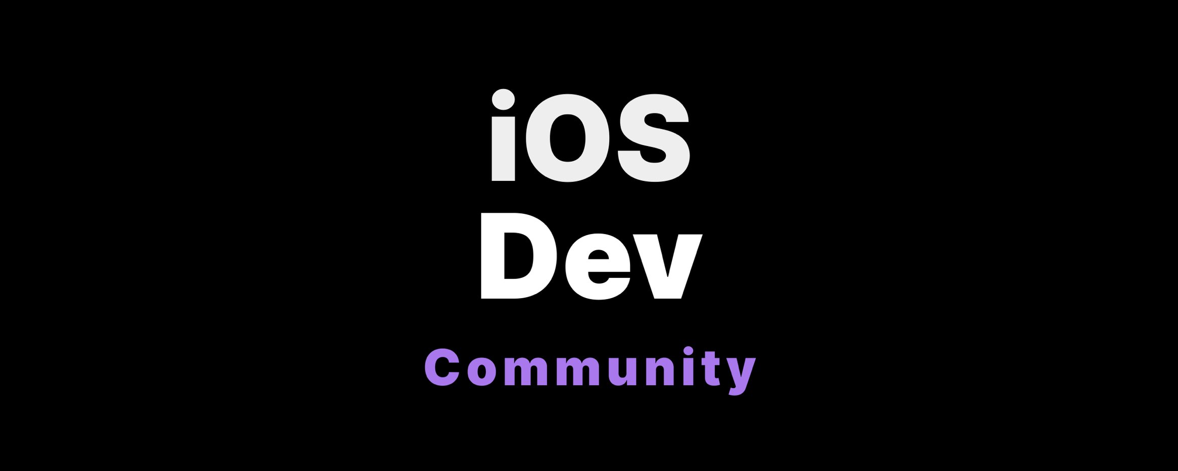community banner