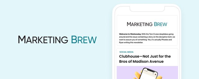 Marketing Brew banner