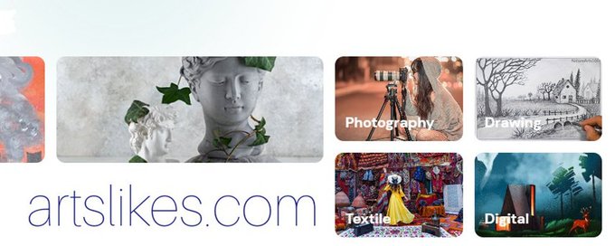 ART, BOOKS & MUSIC banner