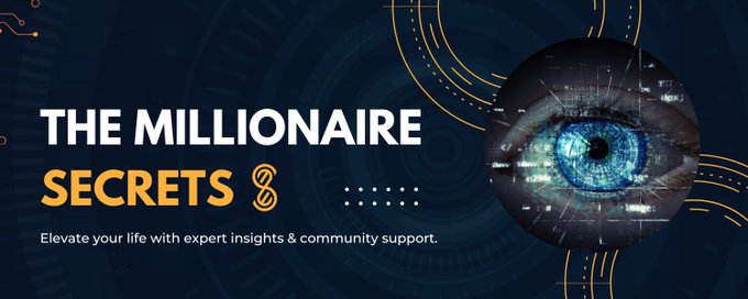 The Millionaire Secrets banner