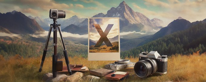 Photography on X banner