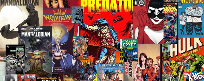 COMIC 𝕏 BOOKS banner