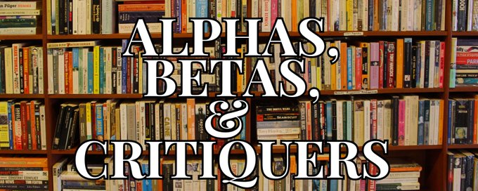 Alphas, Betas & Critiquers banner
