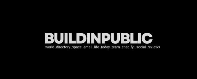 BuildinPublic banner