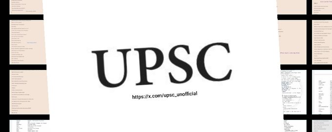 UPSC banner