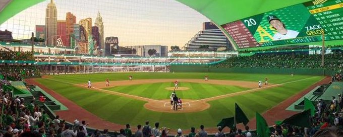 Las Vegas Athletics banner