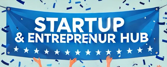 Startup & Entrepreneur Hub banner