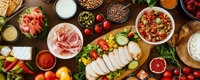 Satiety for health and fitness banner