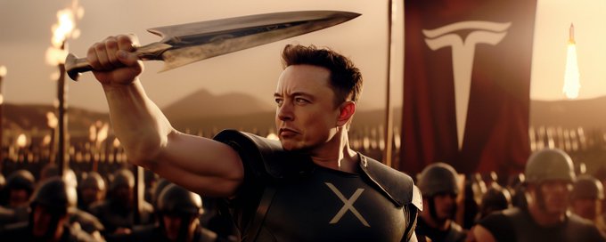 Elon Musk Art banner