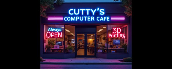 Cutty's Computer Cafe ☕️ banner
