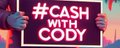 CashWithCody Giveaways banner