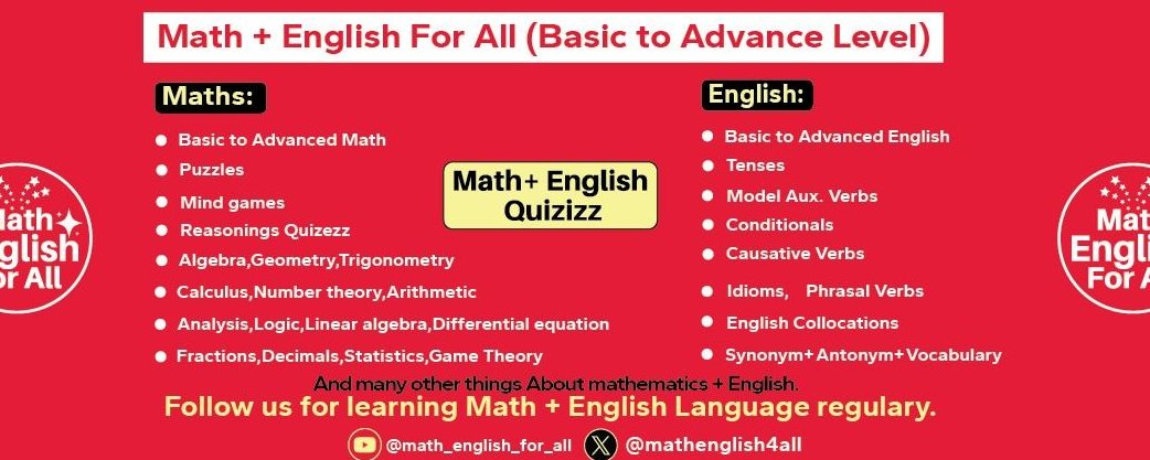 Learn English & Math