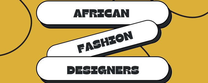 African Fashion Designers banner