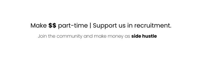 Side hustle | Earn $$ banner