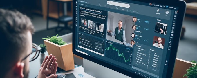 Job Search and Work. banner