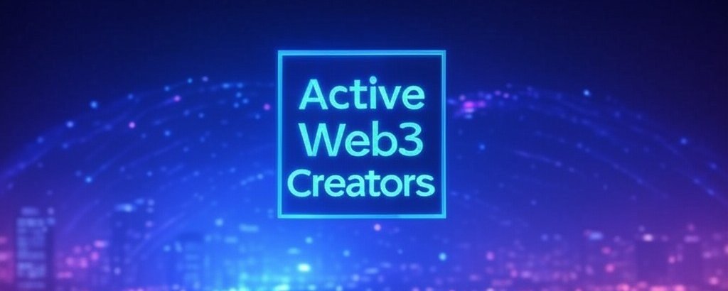 Active Web3 Creators