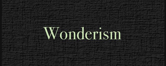 Wonderism banner