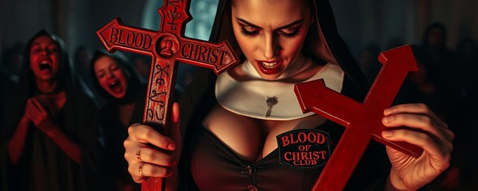 Blood Of Christ Club banner