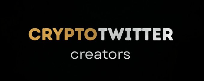 CRYPTO TWITTER CREATORS banner