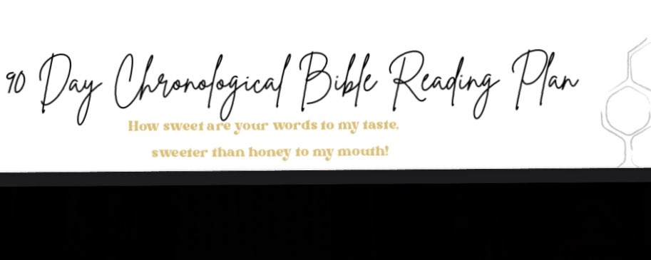 90 Day Chronological Bible