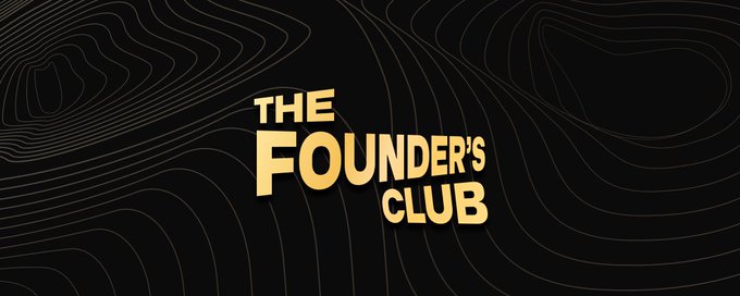 The Founder’s Club banner
