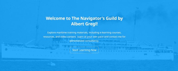 The Navigator's Guild banner