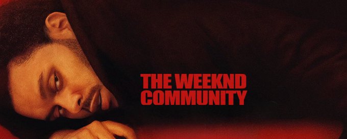 The Weeknd Community banner
