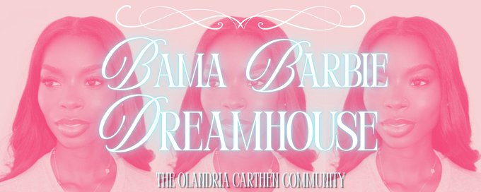 The Bama Barbie Dreamhouse 🩷✨ banner