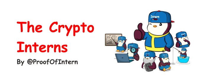 The Crypto Interns banner