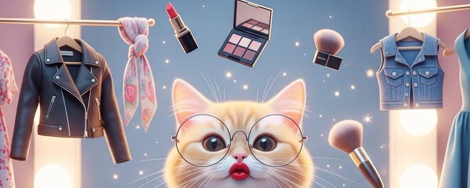 X beauty self care and art banner