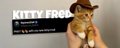 $FRED the kitty banner