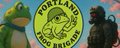 Portland Frog Brigade banner