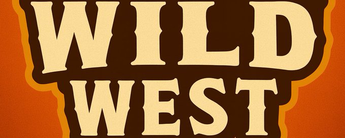 Wild West banner