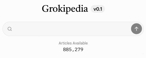 Grokipedia (unofficial) banner