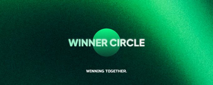 WINNER CIRCLE banner