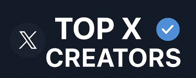 Top X Creators banner