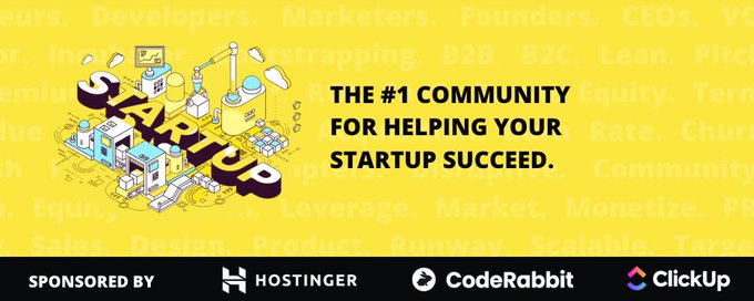 Startup Community banner