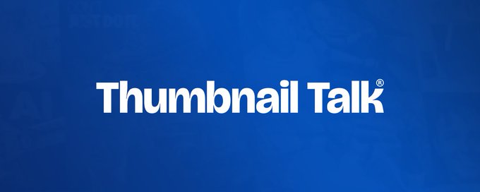 Thumbnail Talk banner