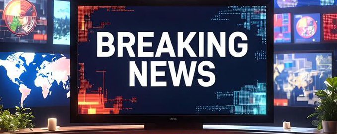 Breaking World News 24/7 banner