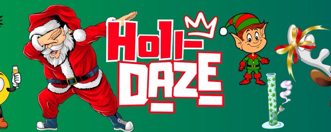 $HOLIDAZE banner