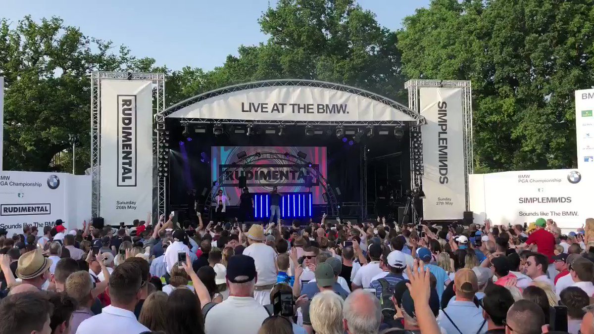 Bmw Pga Championship On Twitter Rudimental Have Got Wentworth Jumping Bmwpga Locksmith