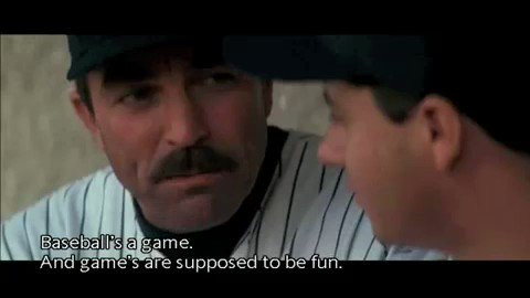 Happy 50th birthday to Frank Thomas. Here he is in Mr. Baseball. 