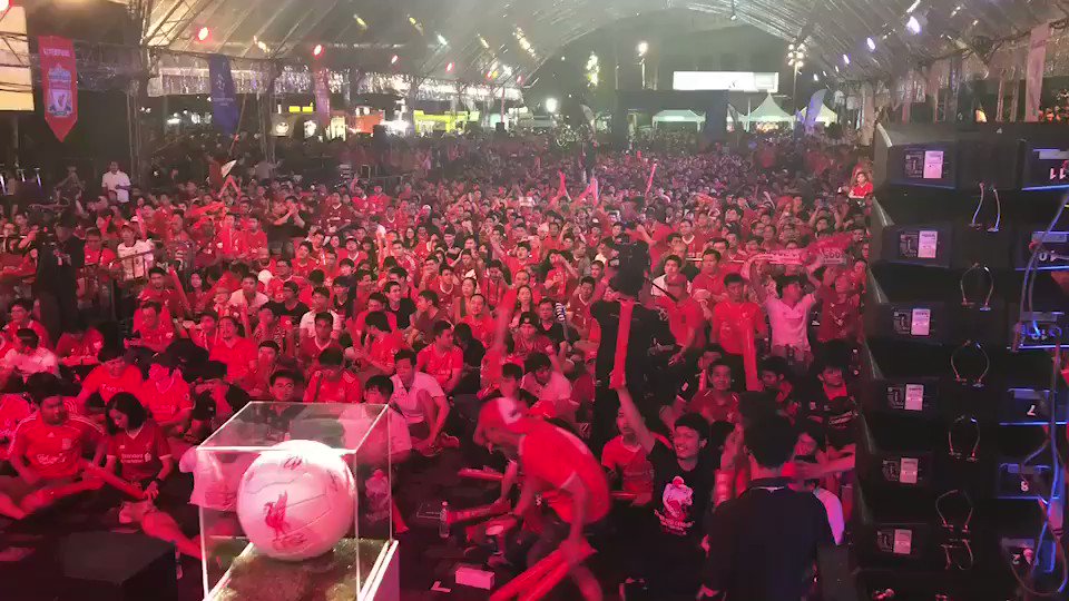 #LFC Thai fans in UCL final match #uclfinal #thedreamfinal #ynwa #lfcthai